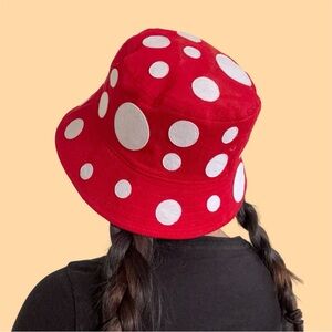 Corduroy Reversible Mushroom Bucket hat